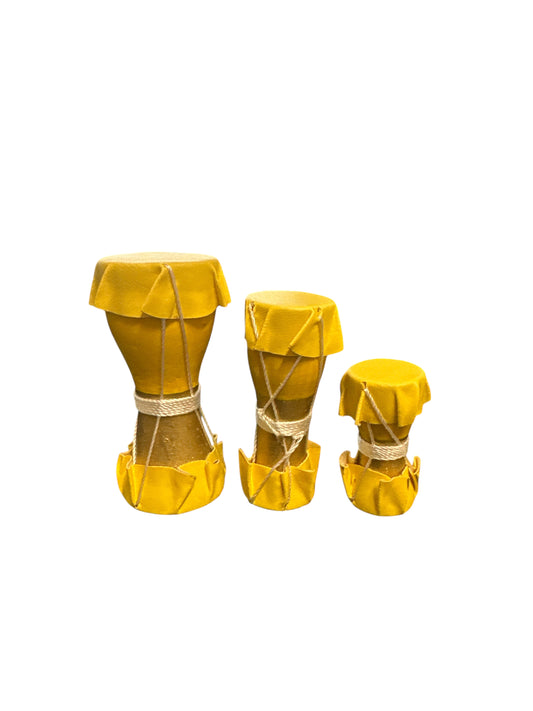 Set of 3 drums