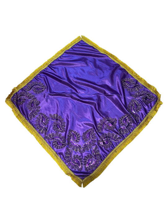 Saint Lazarus satin cloth 36"x 36"