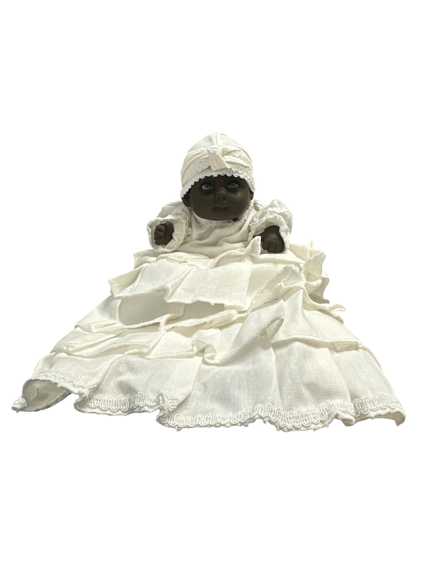 6" Spiritual doll dressed in White  (Ibeyi)
