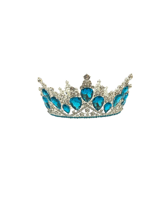 Silver Metal Crown 2.5"H x 5" W