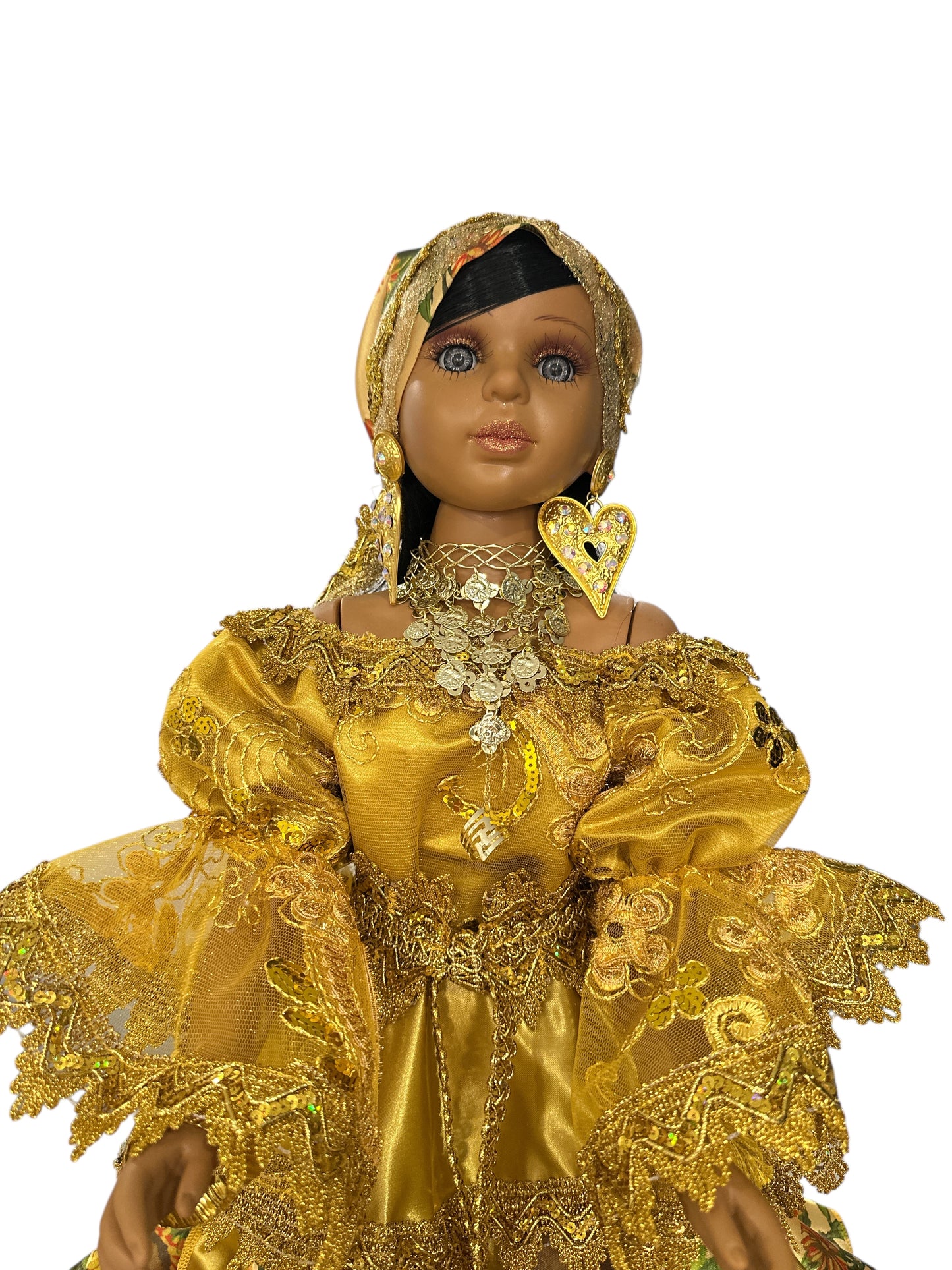 27" Ochun/ Gipsy spiritual doll