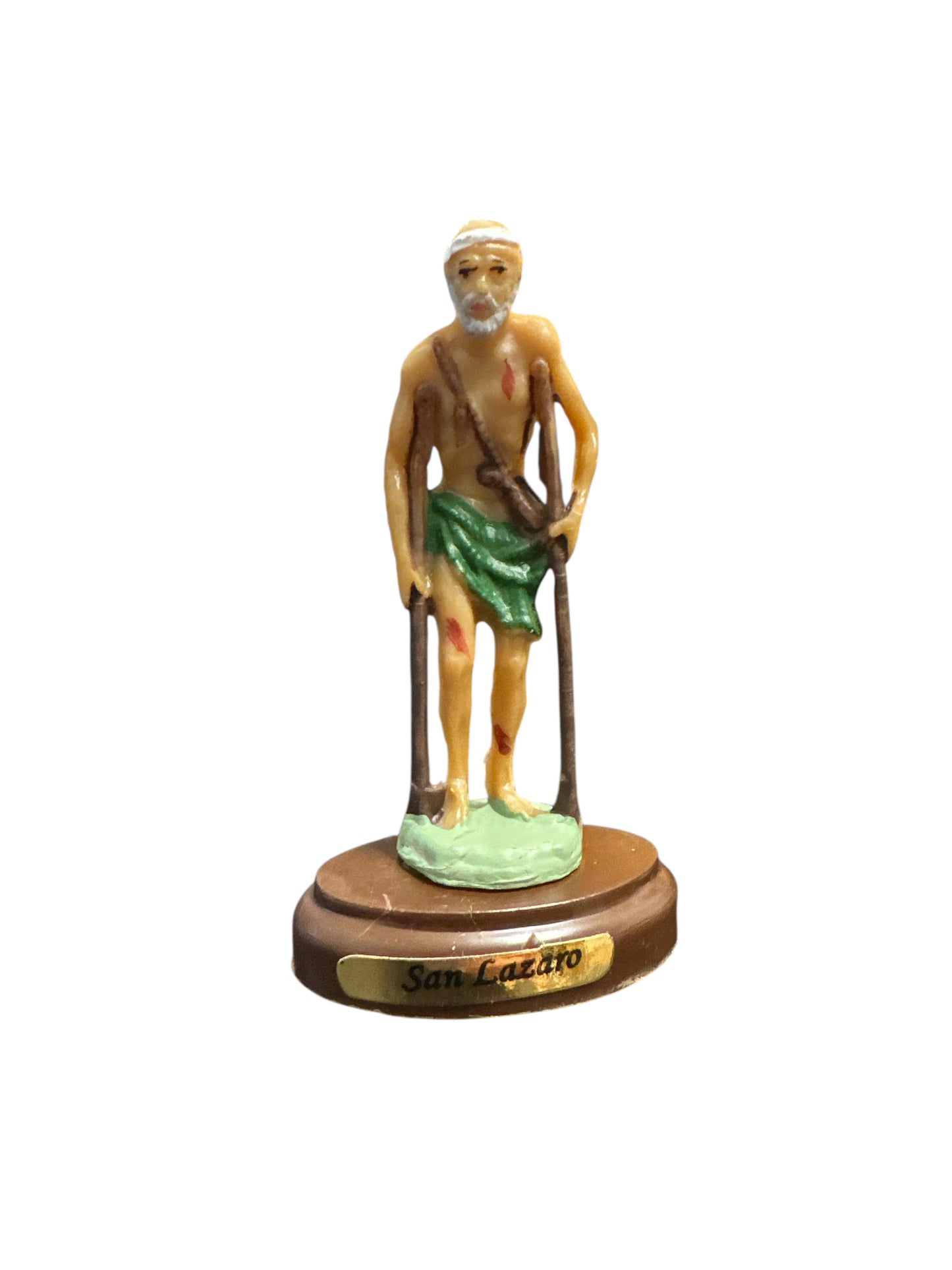 2" Saint Lazarus statue