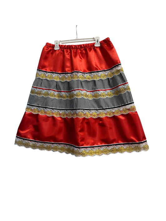 Red and Black Skirt (Ellegua Afra)