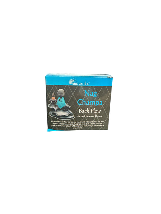 Nag Champa Incense Backflow Cones (10 cones)
