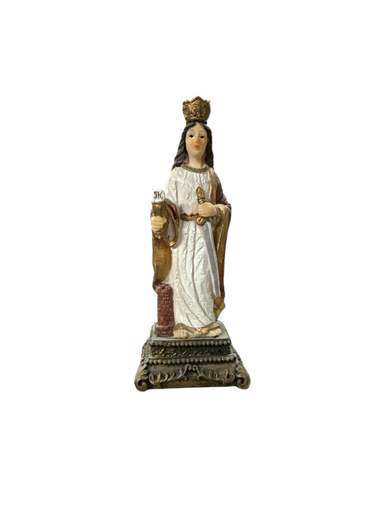 Saint Bárbara Image 5”H