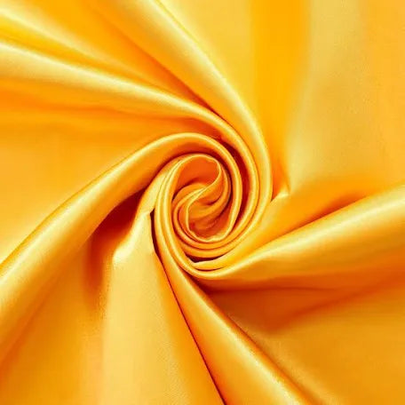 Yellow Satin Fabric/ Tela Satin Amarilla