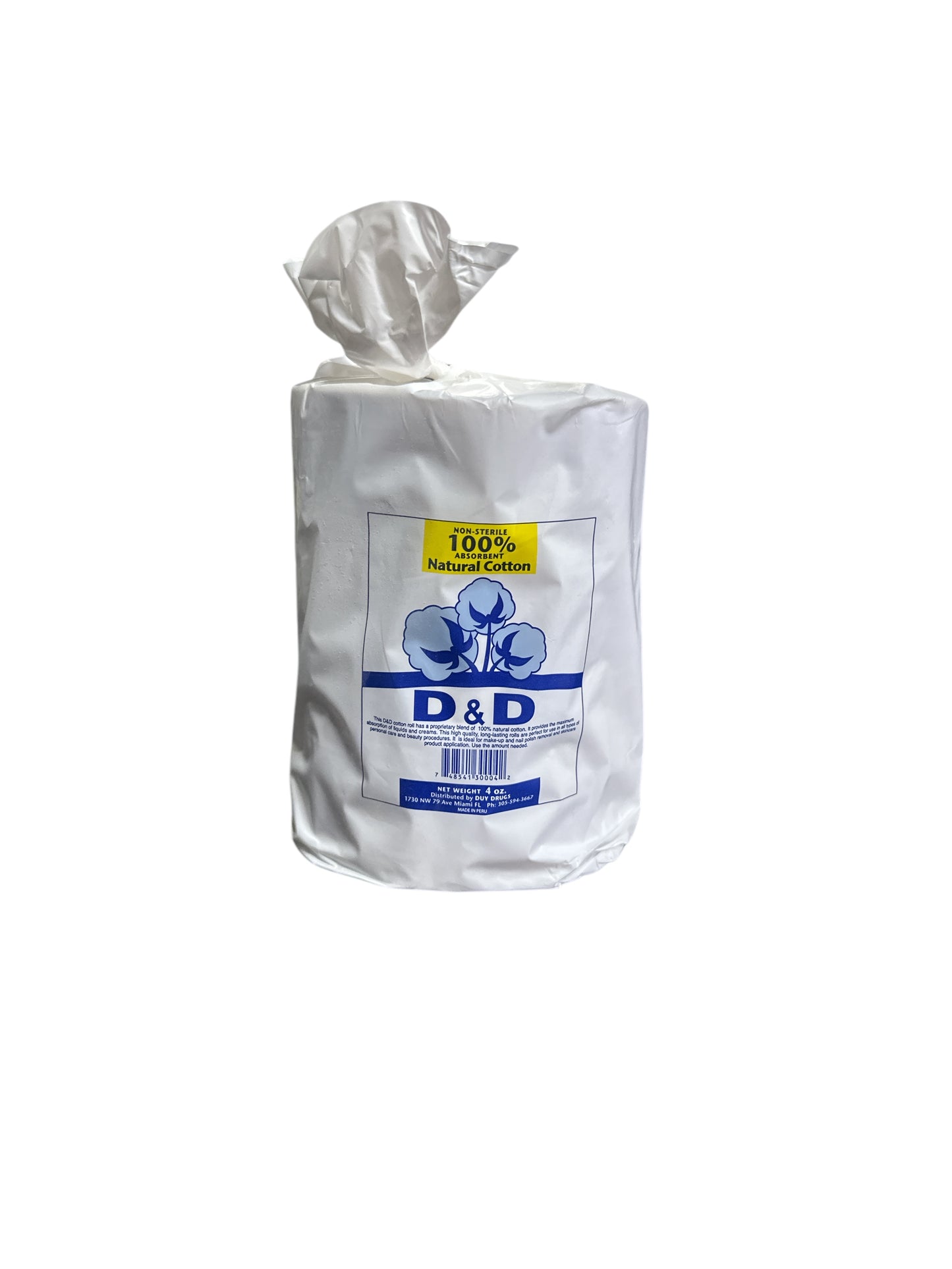 Cotton Pack  (Algodon) 4 oz