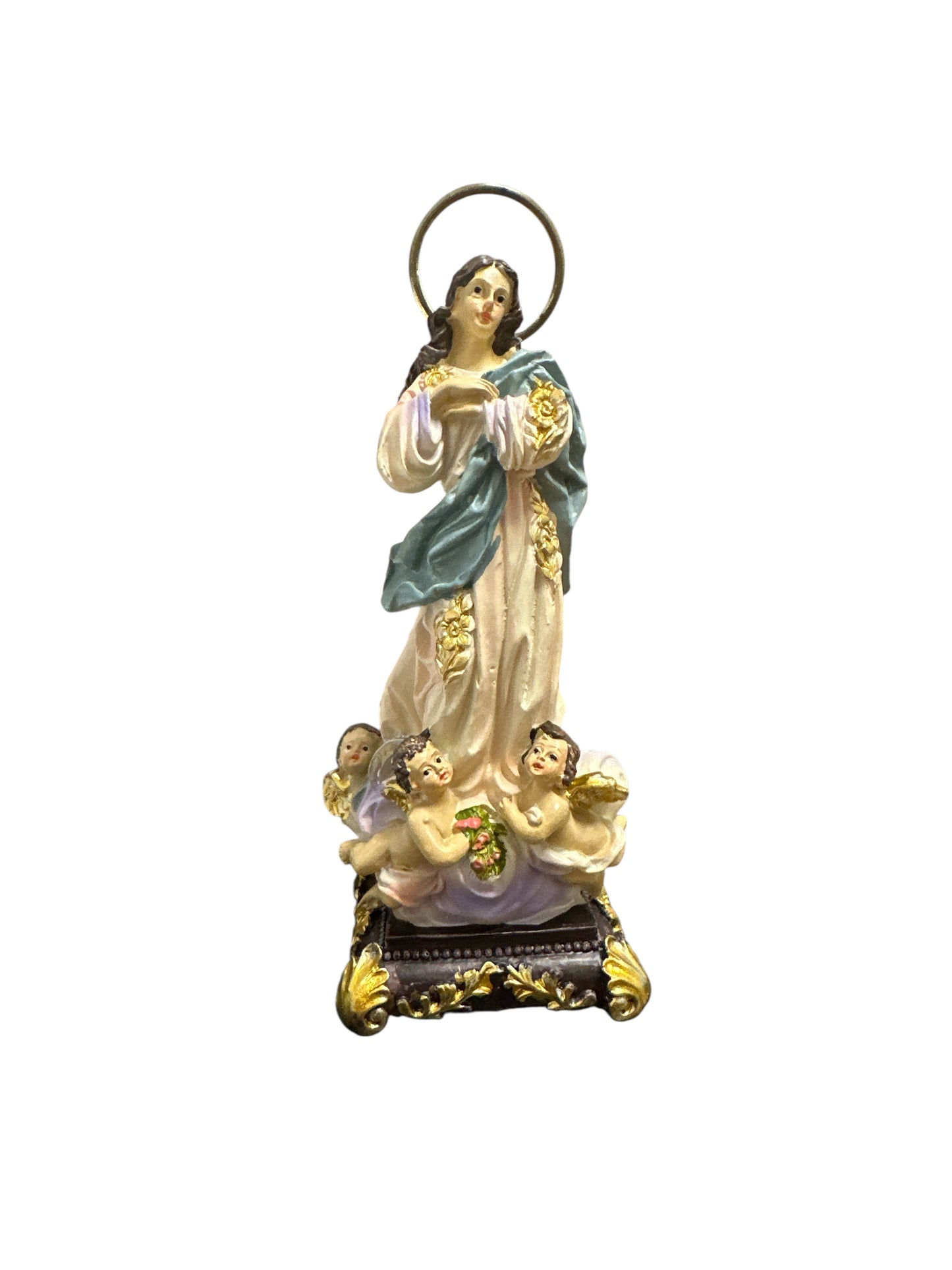5" The Immaculate Conception of the Virgin Mary Statue