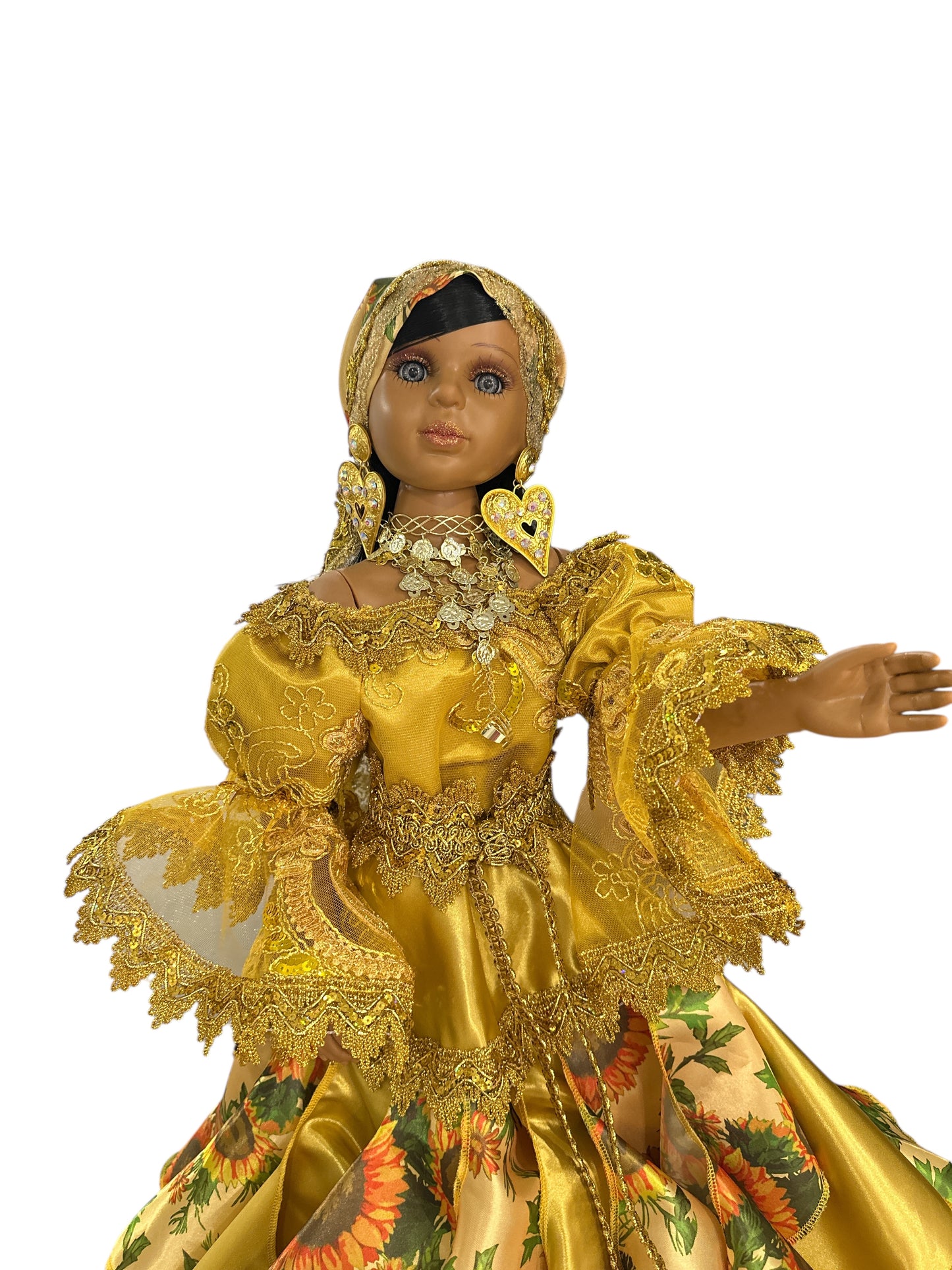27" Ochun/ Gipsy spiritual doll