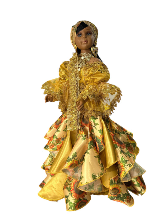 27" Ochun/ Gipsy spiritual doll