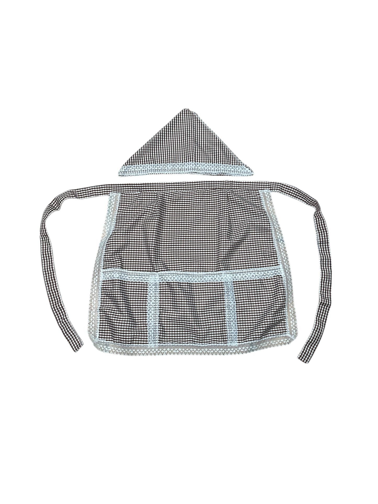 Gingham Apron and Keel