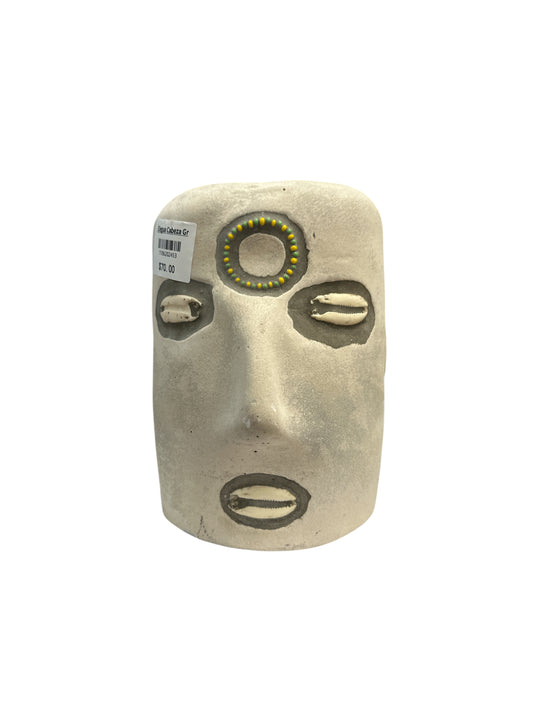 Elegua Head 8"x 5"