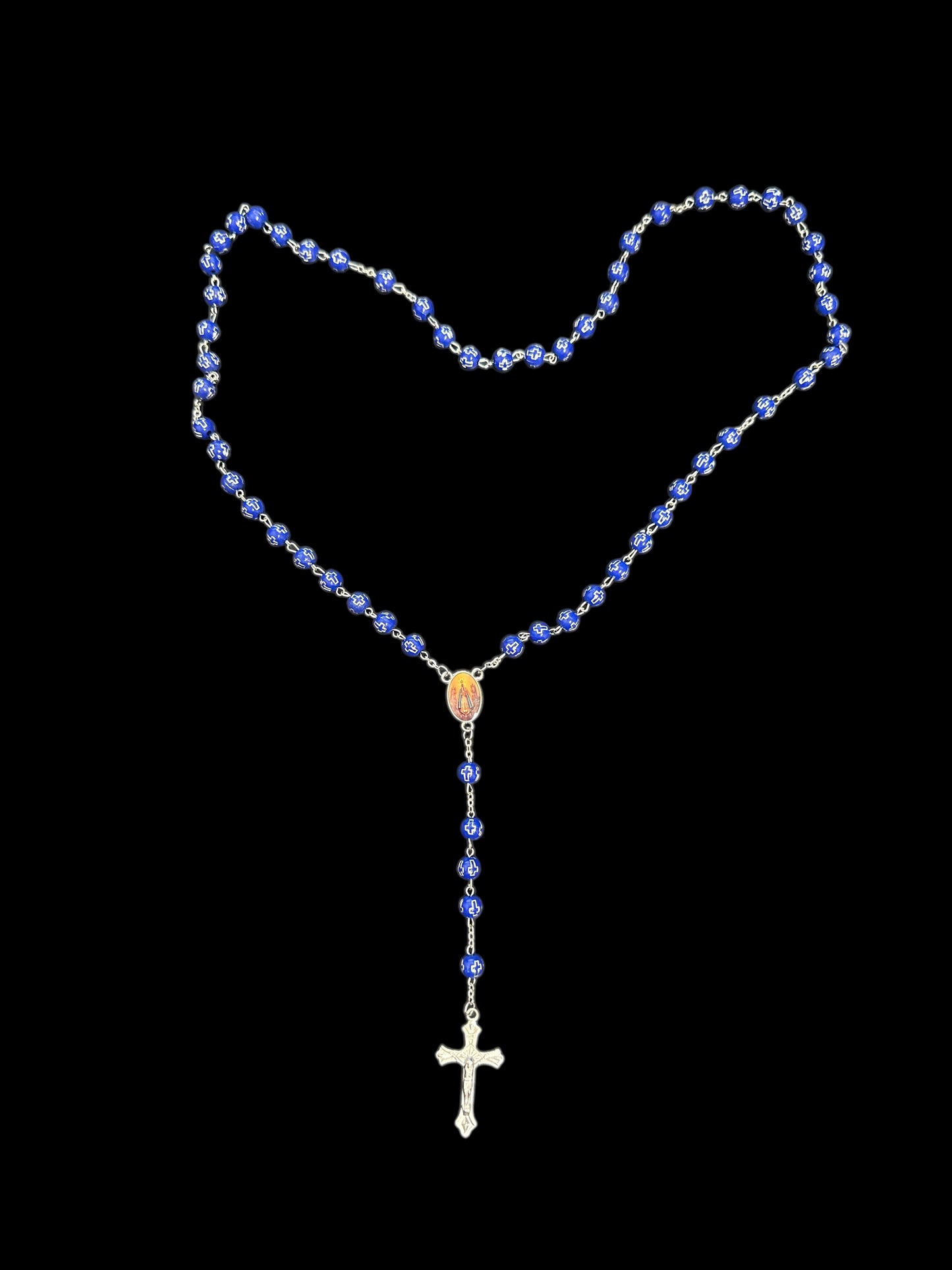 Rosary Catholic Crucifix Cord 21" Long