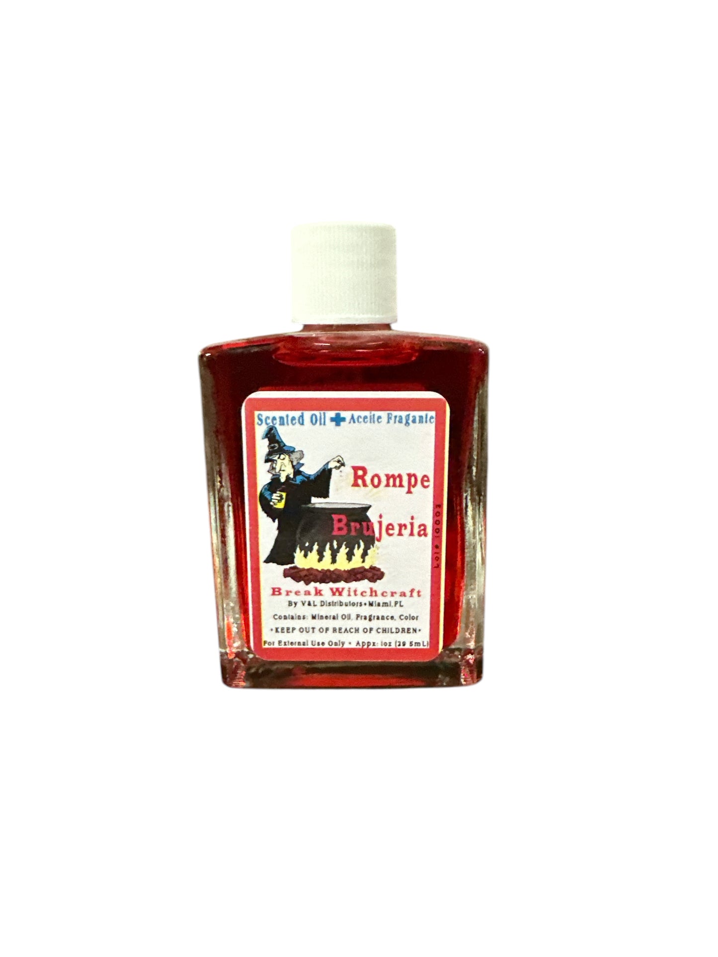 Aceite Esoterico Rompe Brujeria 1 oz