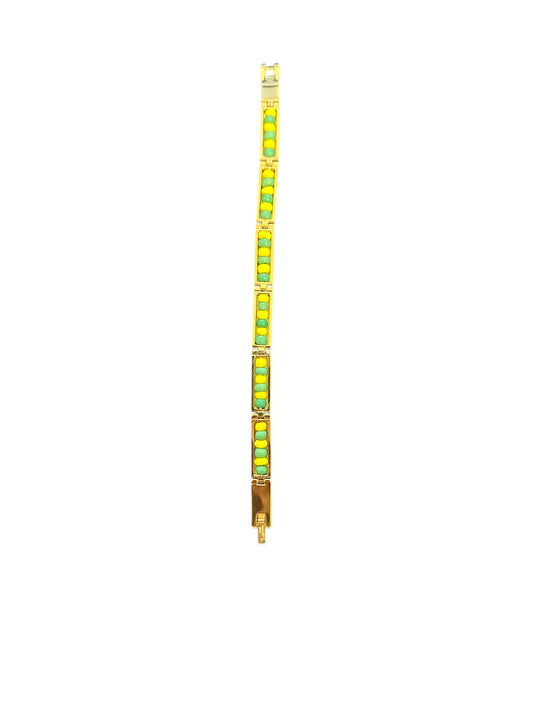Orula bracelet (ide) Metal gold female Size 7"