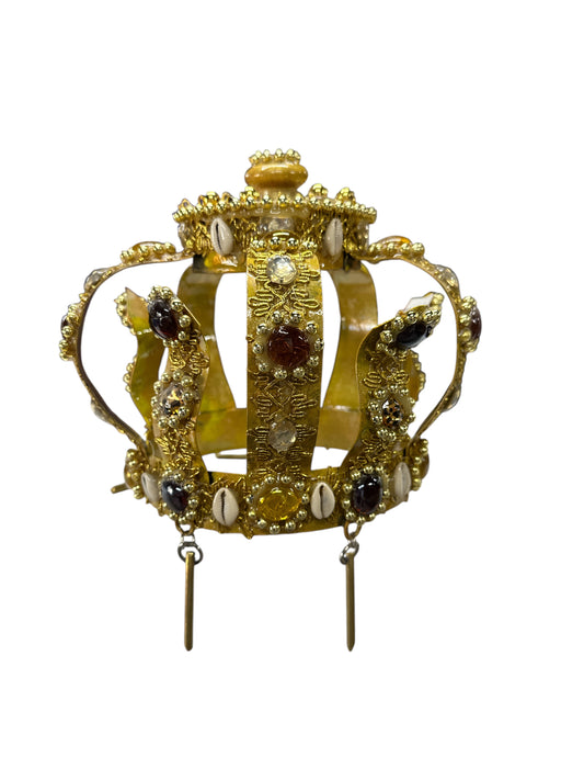 Ochun crown with aldanes tools