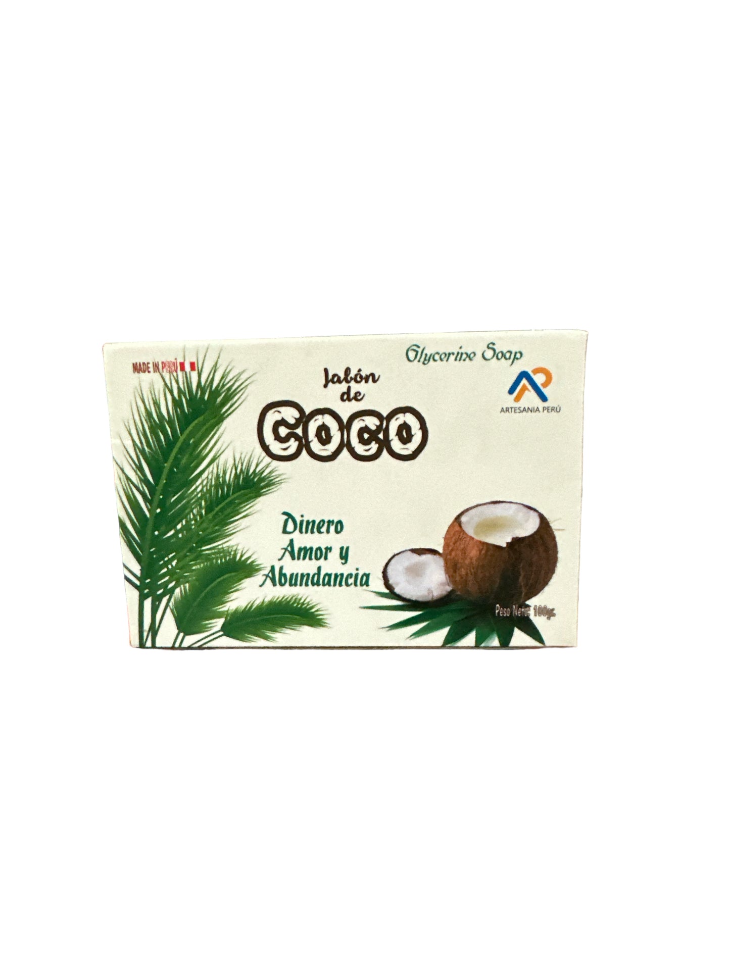 Jabon de Coco 100 gr