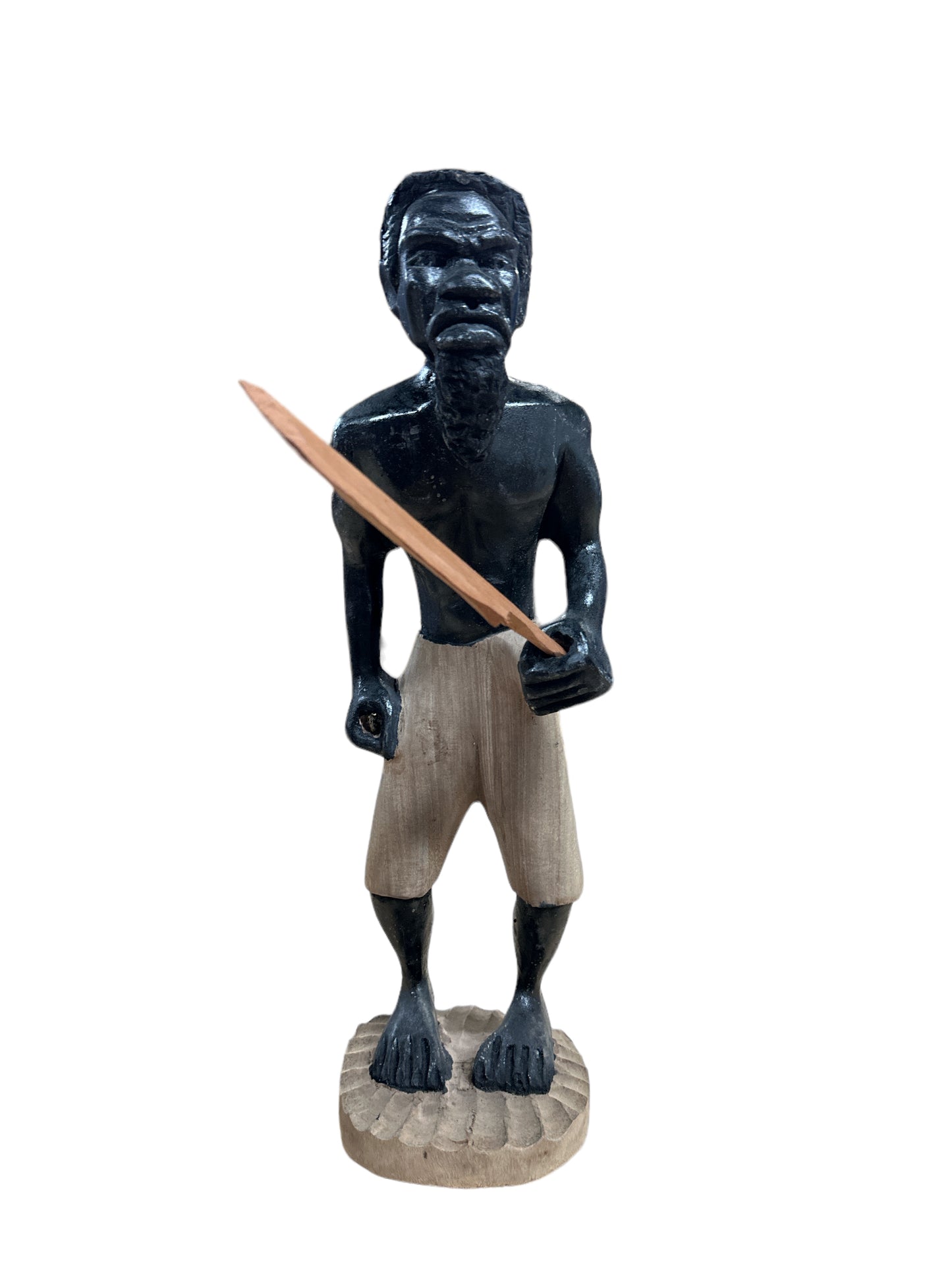 Wood carved Congo/ Congo de Madera