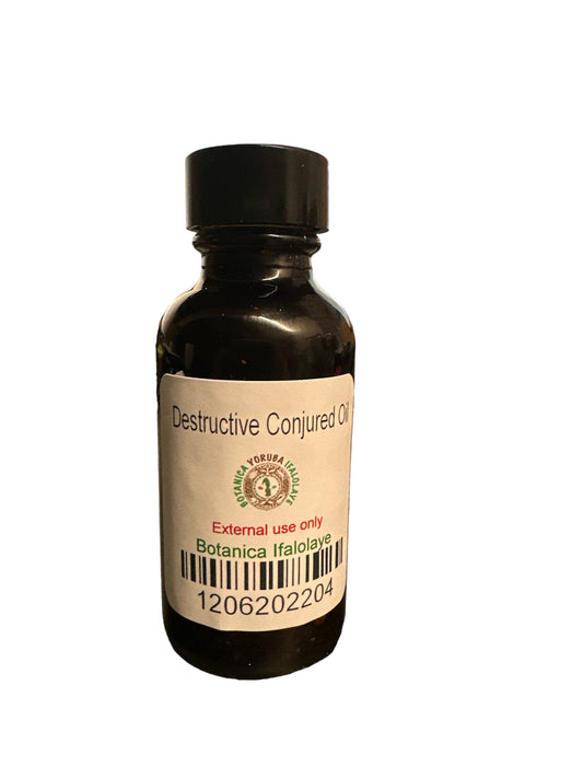 Aceite Esotérico Conjurado de Destruccion 1 oz