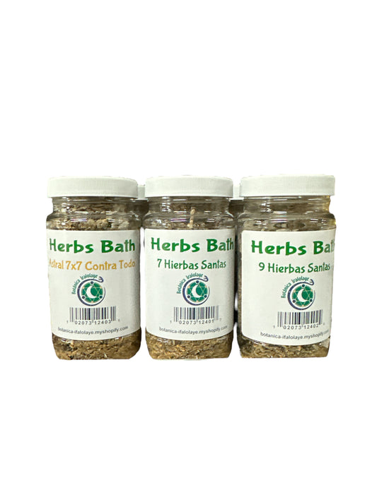 Herbs Bath/ Banos de Hierbas 8 oz