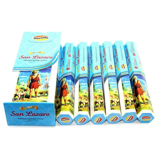 Saint Lazarus Incense  120 Sticks/ Incienso San Lazaro 6/1