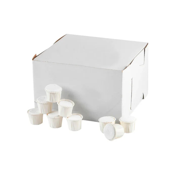 Cascarilla/ Efun/ Eggshell 1 box of 100 cups