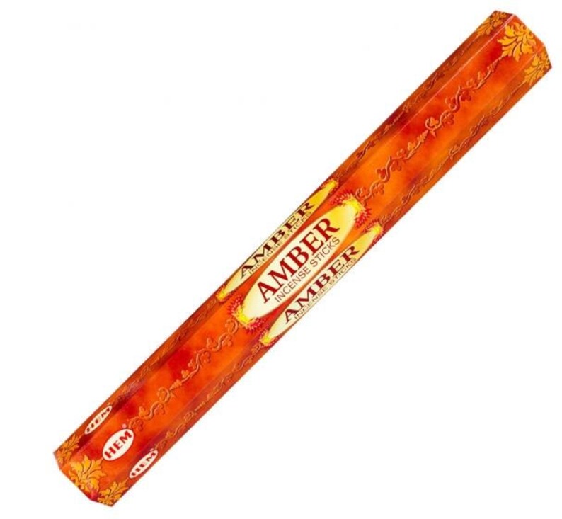 Incense Amber Sticks/ Incienso Amber