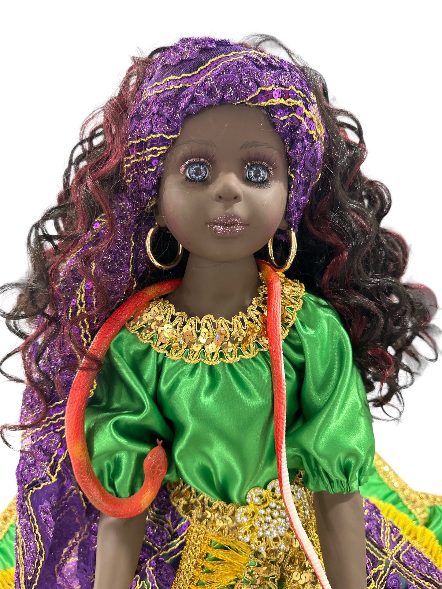 Spiritual doll 28" represents Santa Marta Dominadora