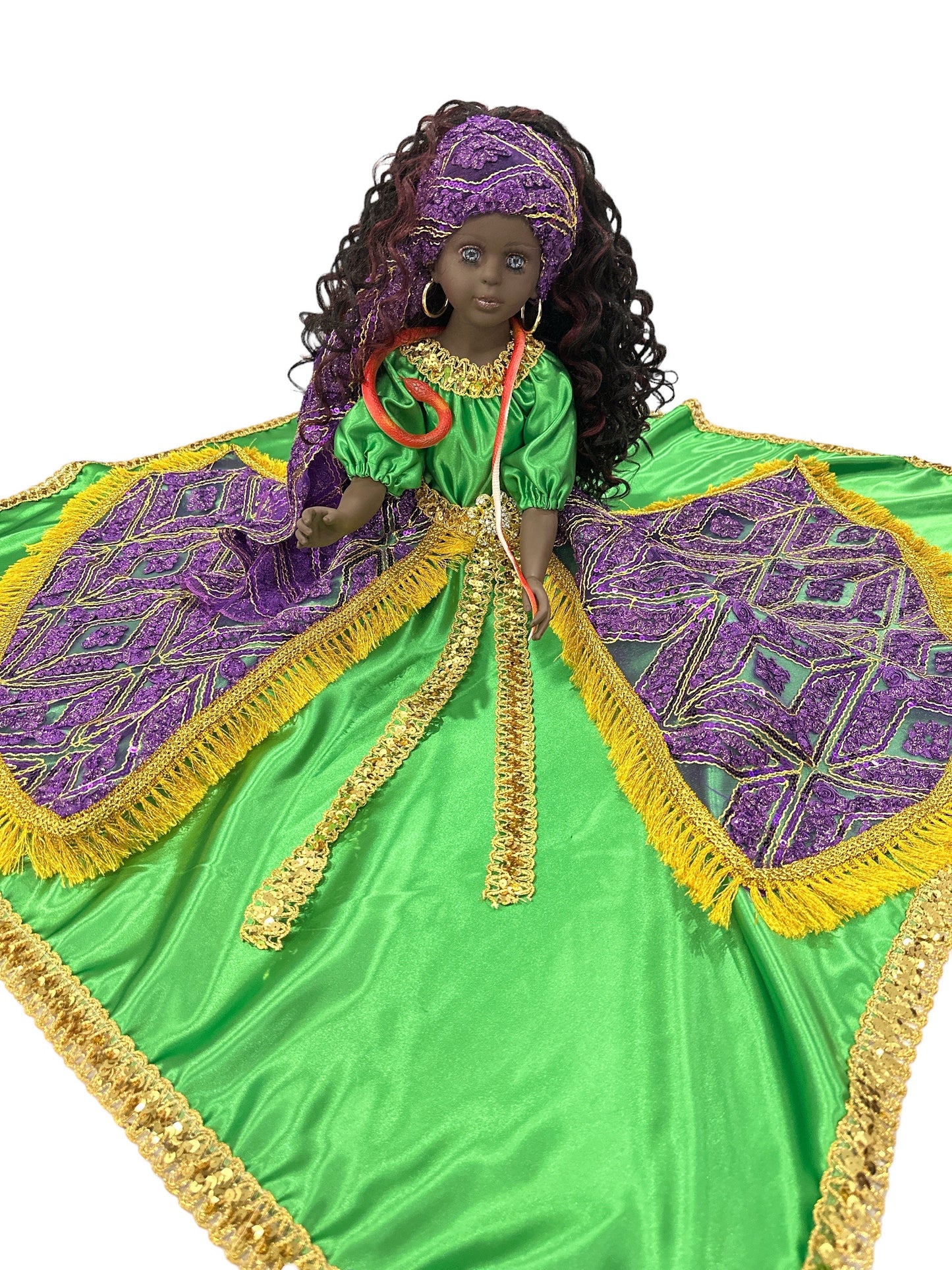 Spiritual doll 28" represents Santa Marta Dominadora