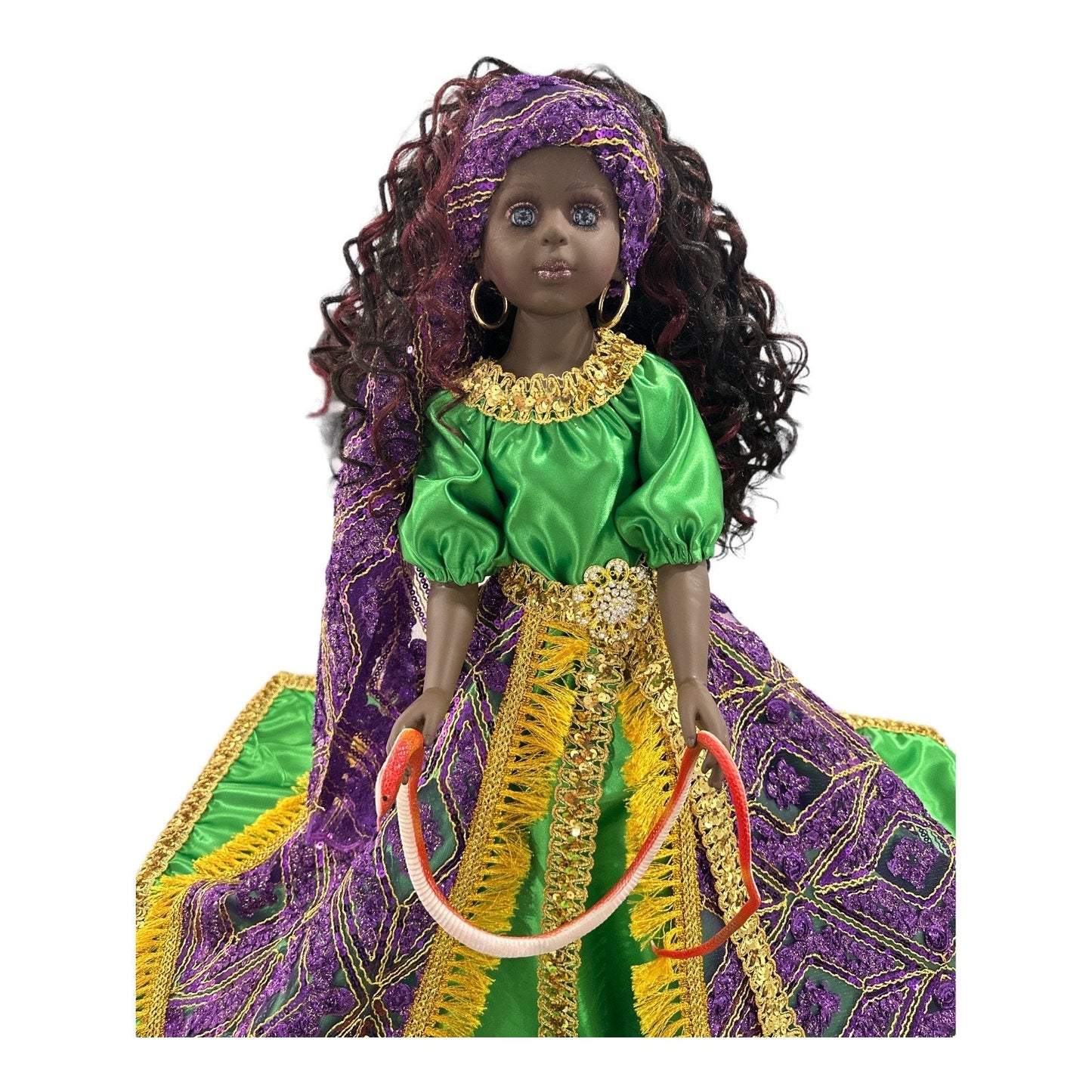 Spiritual doll 28" represents Santa Marta Dominadora