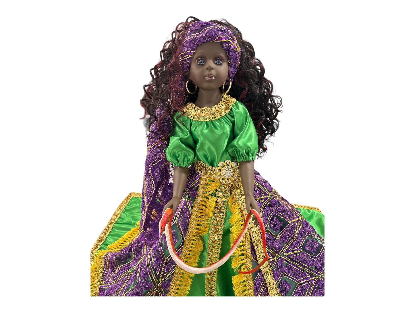 Spiritual doll 28" represents Santa Marta Dominadora
