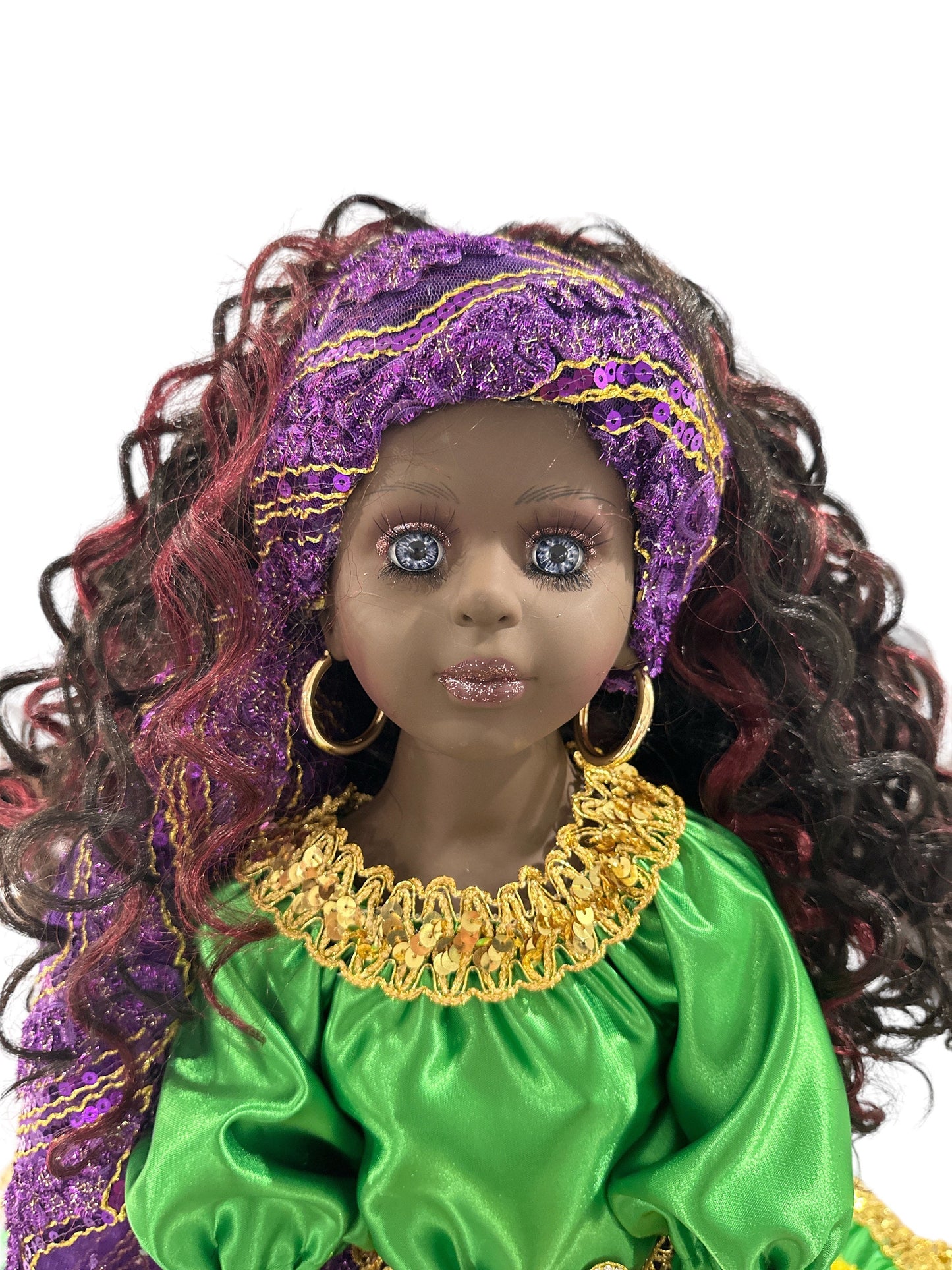 Spiritual doll 28" represents Santa Marta Dominadora