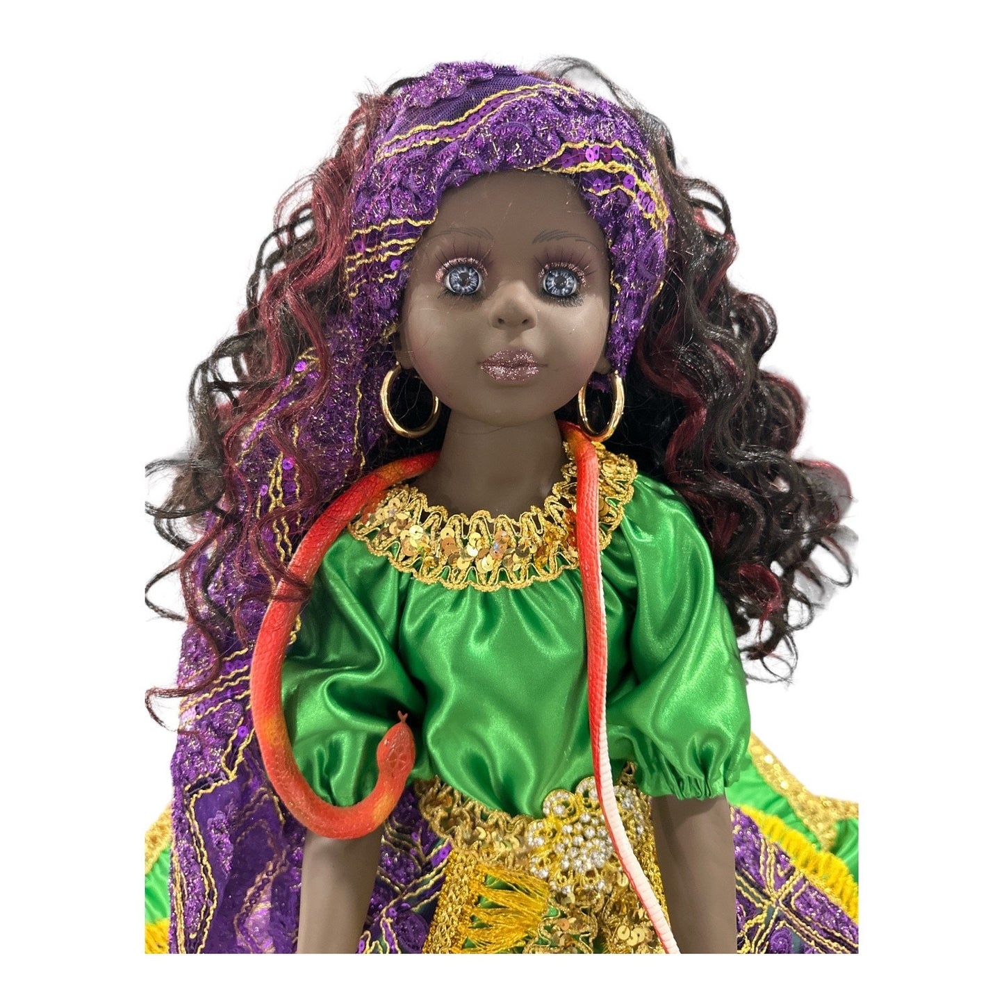 Spiritual doll 28" represents Santa Marta Dominadora