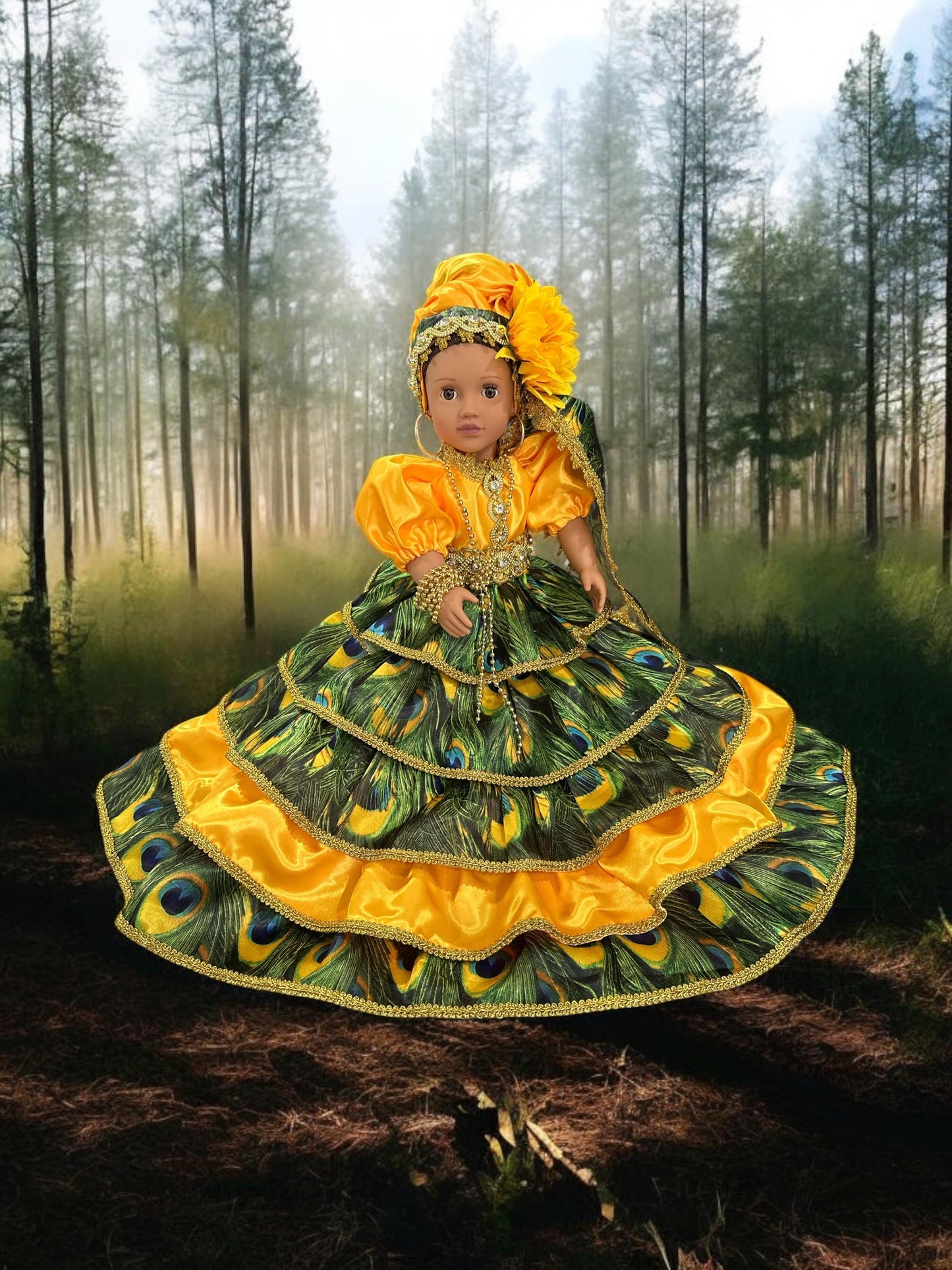Spiritual Doll 18" Gipsy, Ochun
