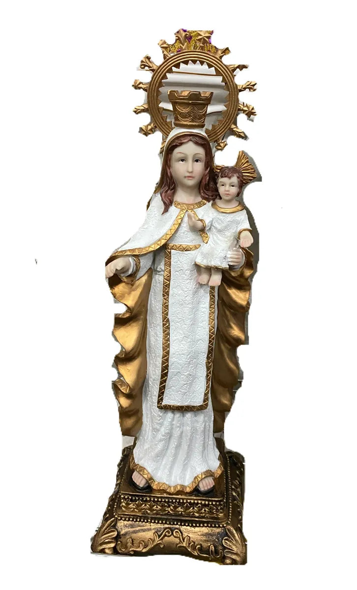 Virgin of mercy statue