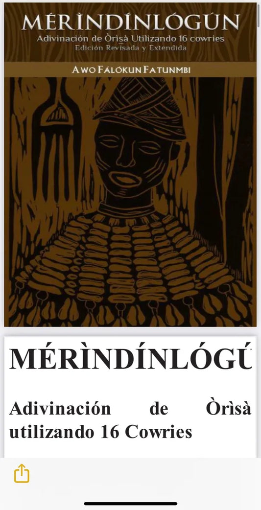 Merindinlogun Book