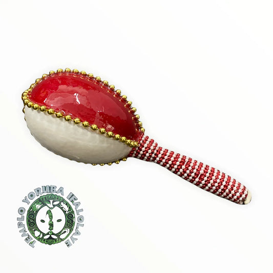 Shango wooden maraca