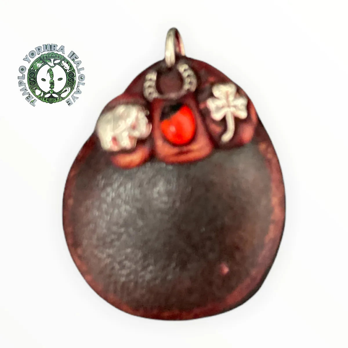 Ox's lucky eye pendant amulet