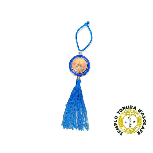Virgen de Regla Rear View Mirror or House Blessing Hanging