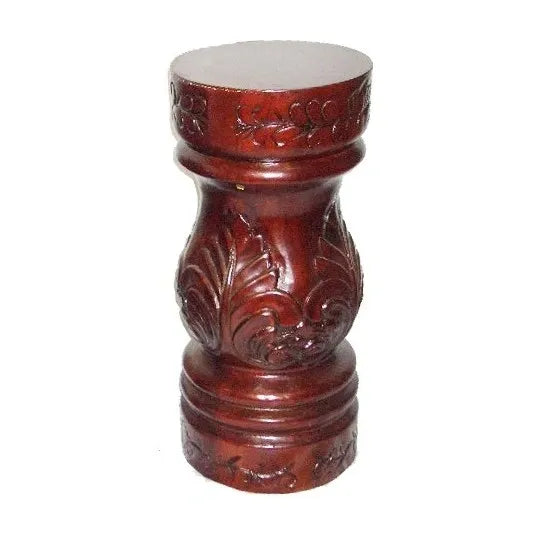 Cherry Color Carved Pilon