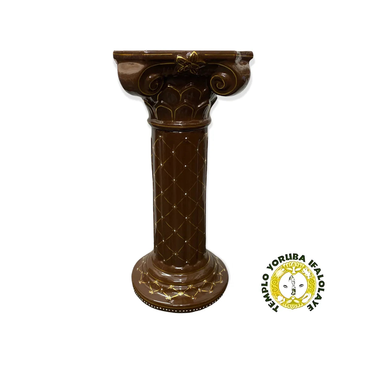 Oya Porcelain Roman Pillar 23"