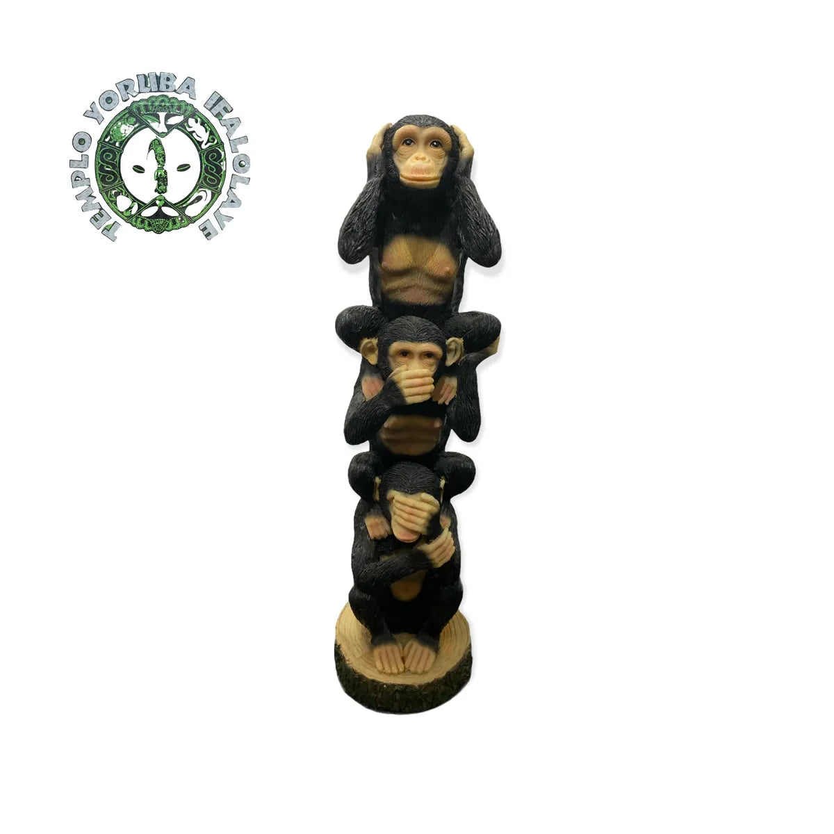 The three monkeys Statue 18"