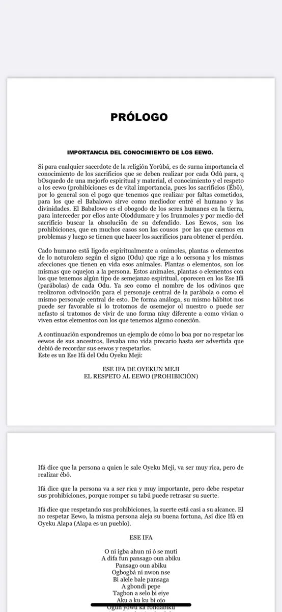 Importancia de los Eewo PDF Espanol
