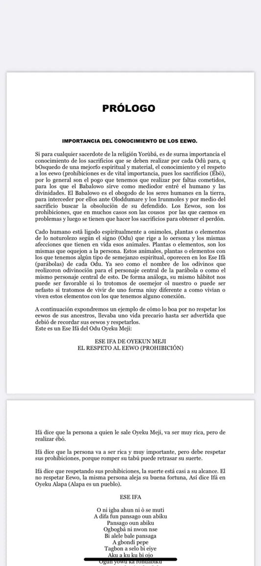 Importancia de los Eewo PDF Espanol