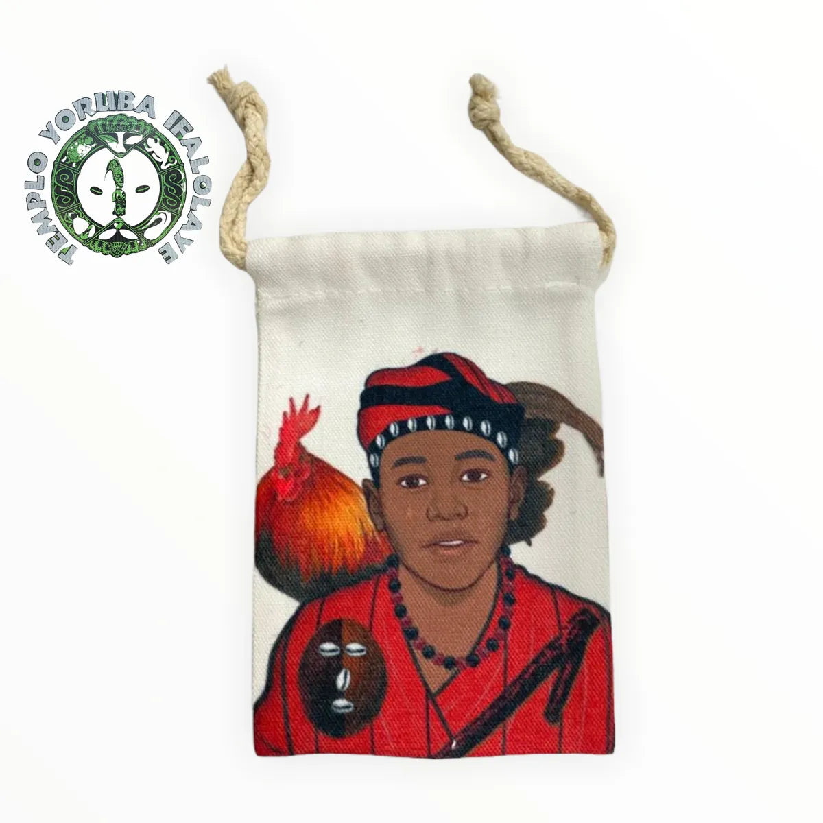 Elegua cowrie shell bag