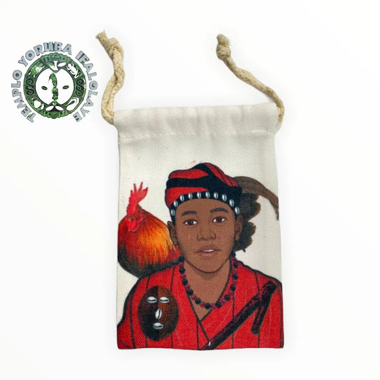 Elegua cowrie shell bag