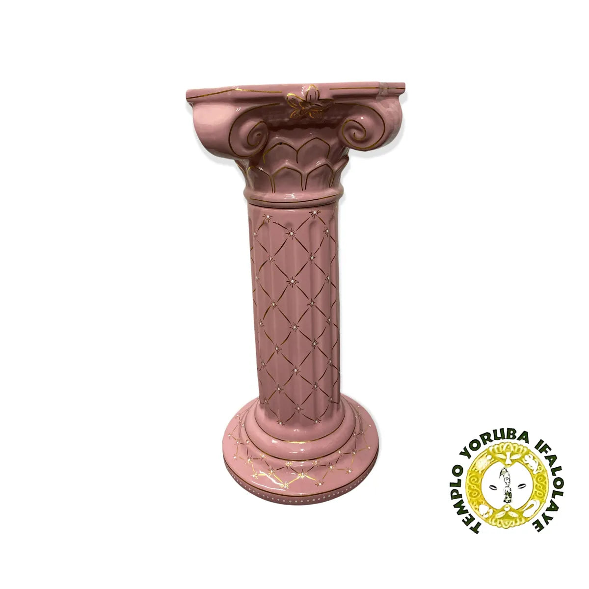 Porcelain Roman Pillar 23"