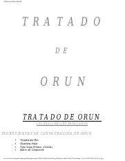 E-Book Tratado de Orun