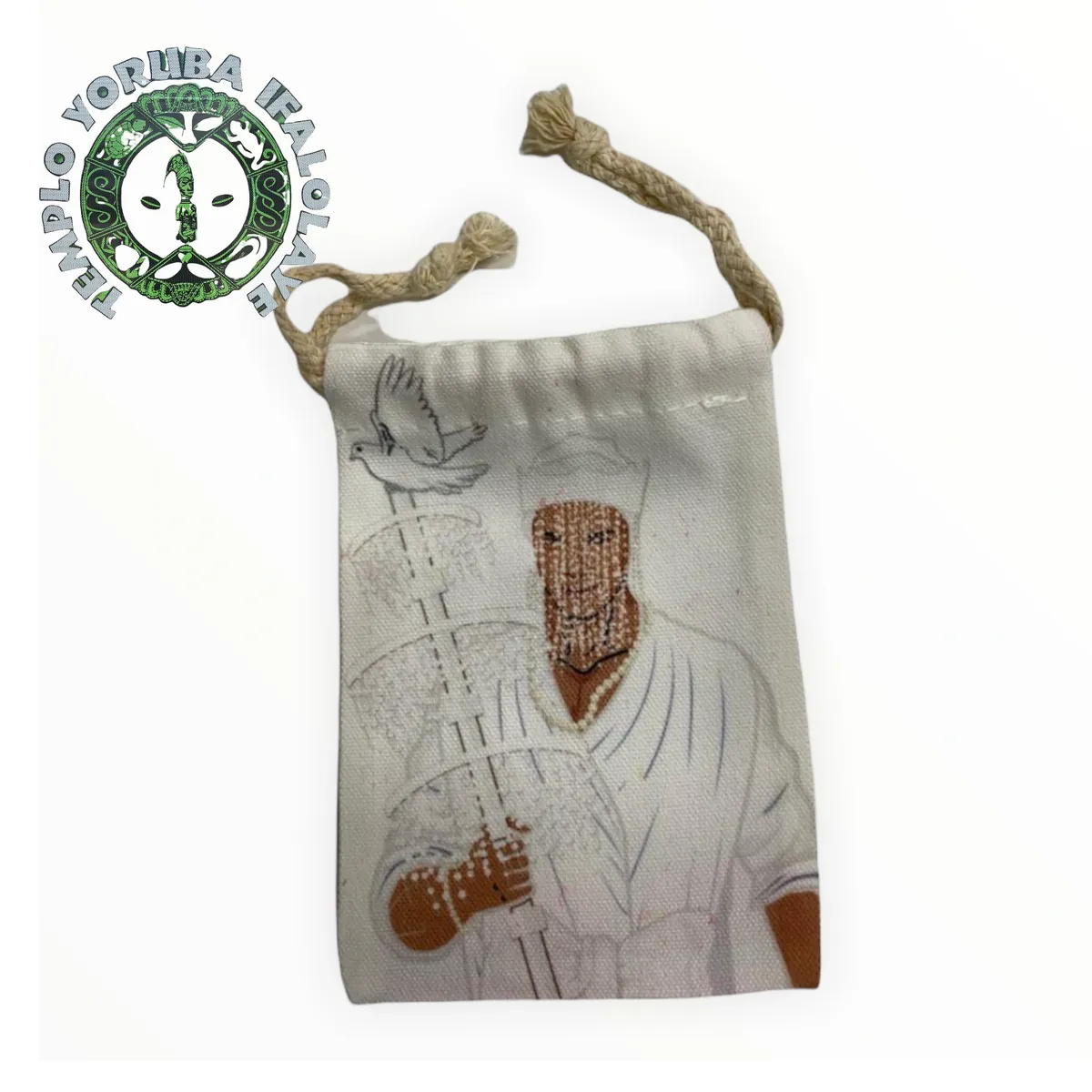 Obatala cowrie shell bag