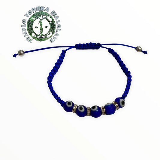 Dark Blue evil eye bracelet